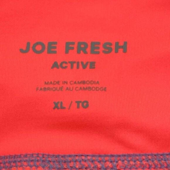 Joe Fresh Women's High Rise Floral Athletic Leggings Multicolor Size XL - Picture 8 of 12